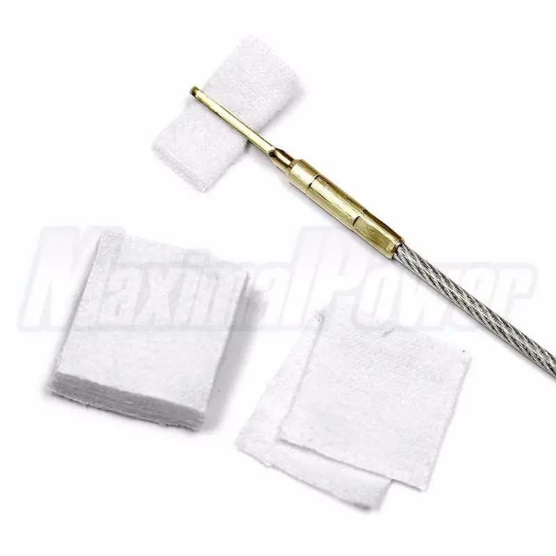 1.5-Inch Cotton Cleaning Patches For .240"–.310" Firearm Bores 1