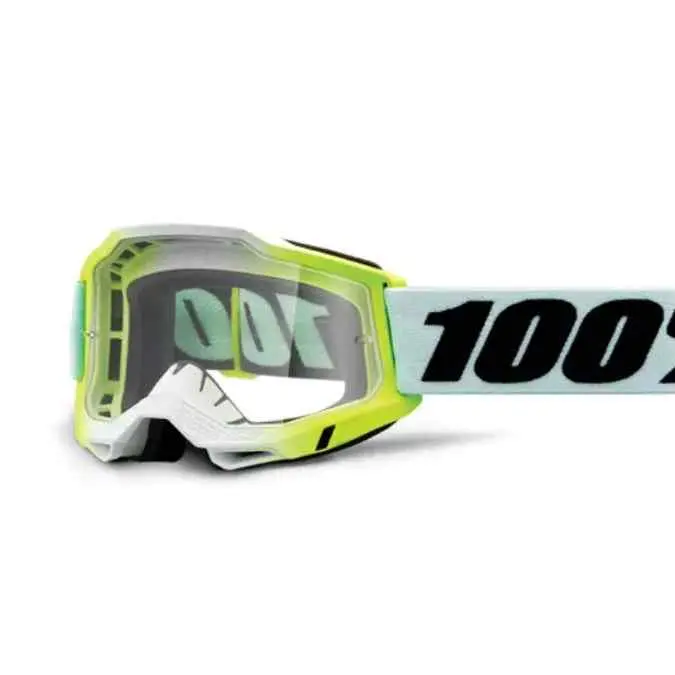 100% Accuri 2 Goggles – Dunder Clear Lens Style 1