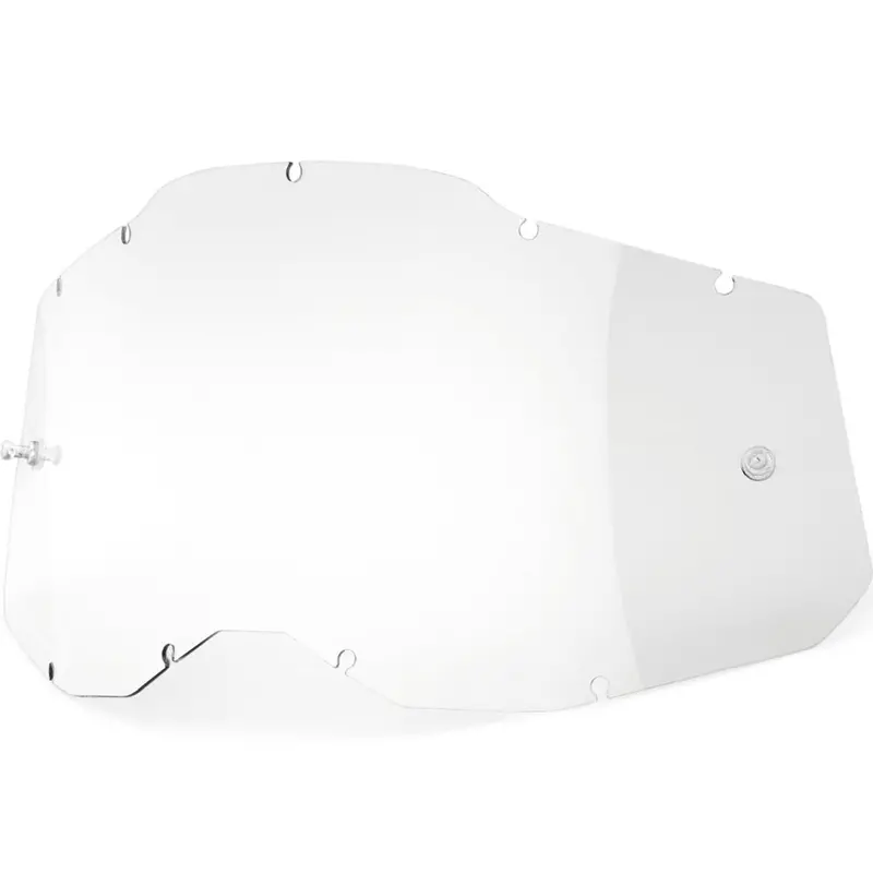 100% Racecraft 2, Accuri 2 & Strata 2 Replacement Clear Lenses 1