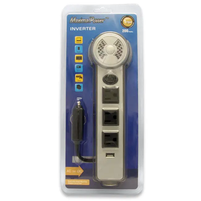 12V To 110V Dc-To-Ac Power Inverter – 200W / 400W Models 1