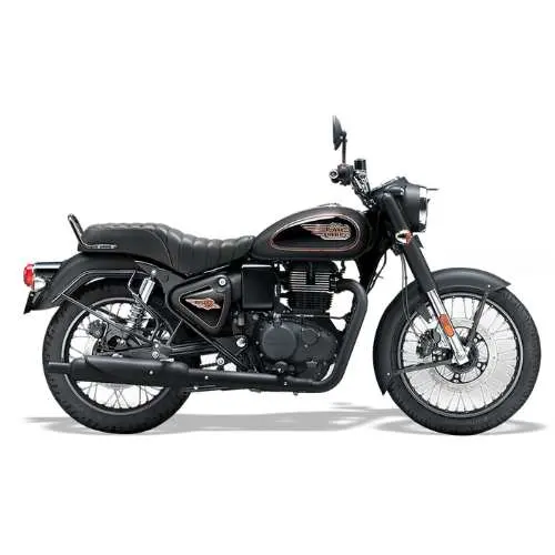 2025 Royal Enfield Bullet 350 Black & Gold Colorway 1