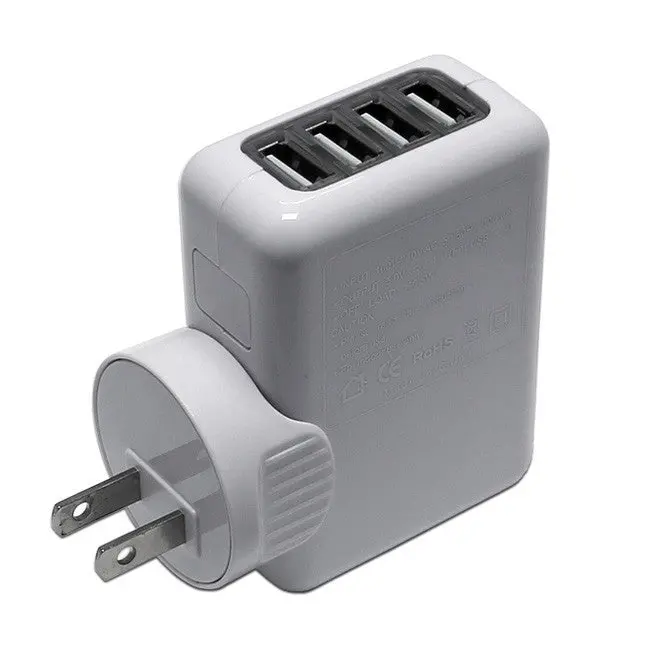 4-Port Usb Wall Charger Adapter For Fast Device Charging 1