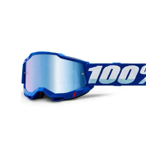 Accuri 2 Safety Goggles With Blue Mirror Lens – 100% Uv Protection 1