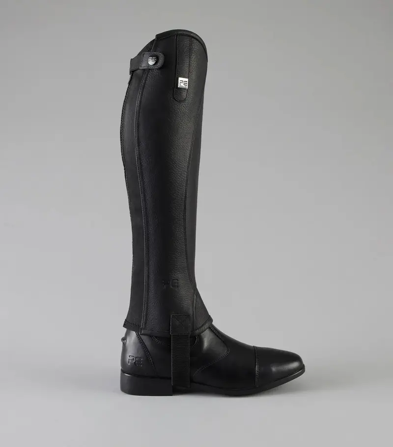 Actio Leather Half Chaps For Equestrian Training 1