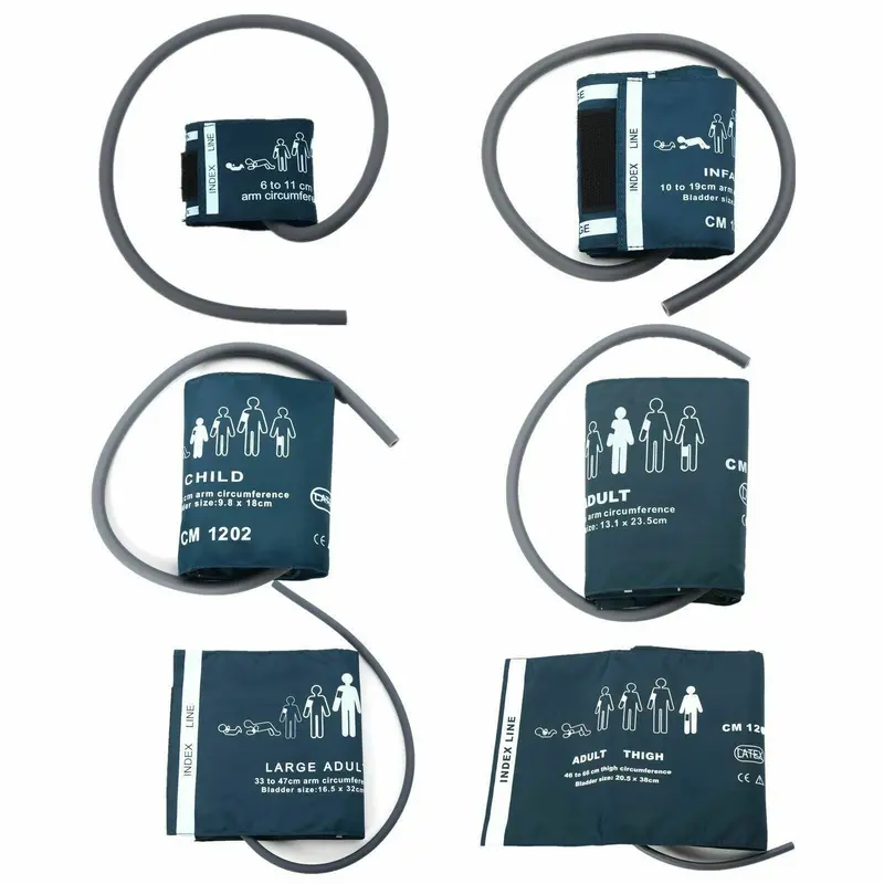 Adult Large & Extra-Large Blood Pressure Cuffs – Single And Dual Tube Options 1