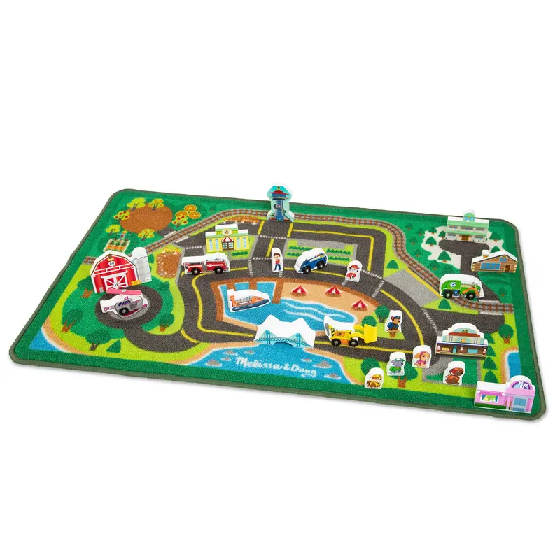 Adventure Bay-Themed Paw Patrol Activity Rug 1