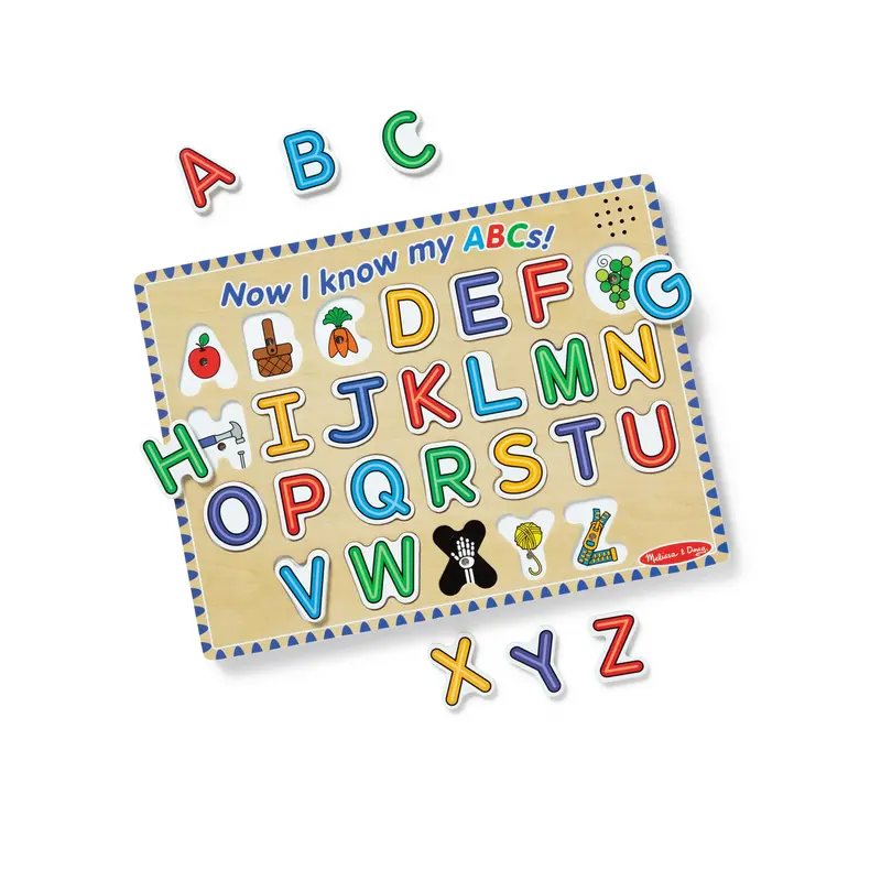 Alphabet Sound Learning Puzzle – 26-Letter Wooden Educational Toy 1