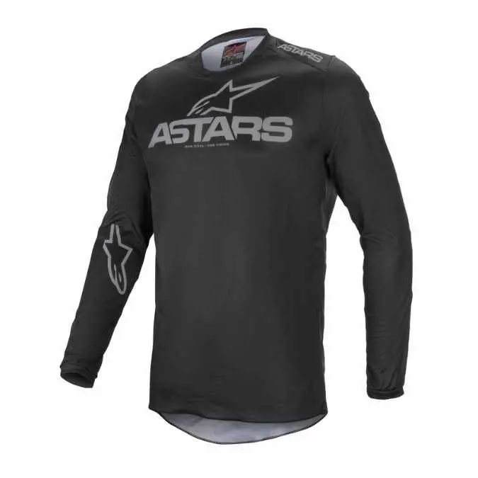 Alpinestars Fluid Graphic Cycling Jersey – Graphite Grey 1