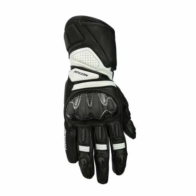 Argon Duty All-Purpose Riding Gloves – Black And White Contrast 1