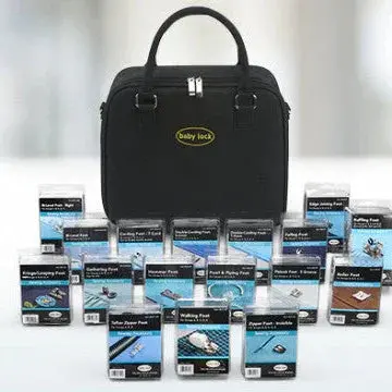 Baby Lock 17-Piece Presser Foot Kit (#Blmaftkit) For Versatile Sewing 1