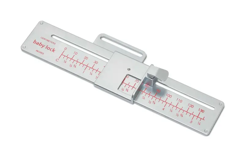 Baby Lock Fabric Guide For Consistent Seam Alignment 1