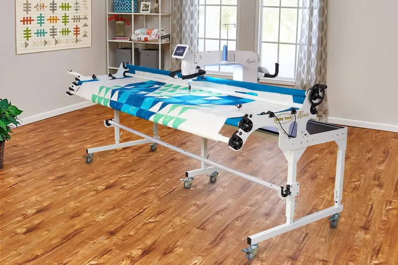 Baby Lock Regalia Longarm Quilting Machine On 12' Maestro Frame 1