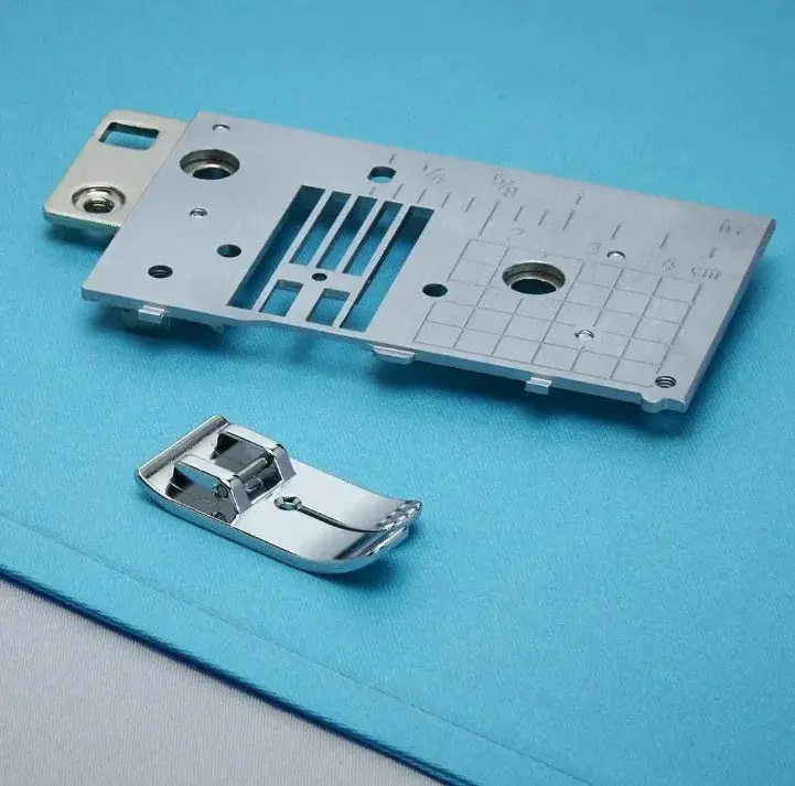 Baby Lock Straight Stitch Needle Plate And Presser Foot Combo Set 1