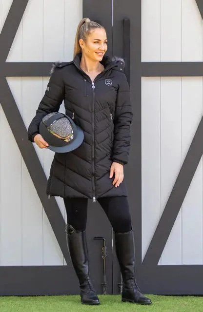 Bare Hollie Winter Jacket In Black 1