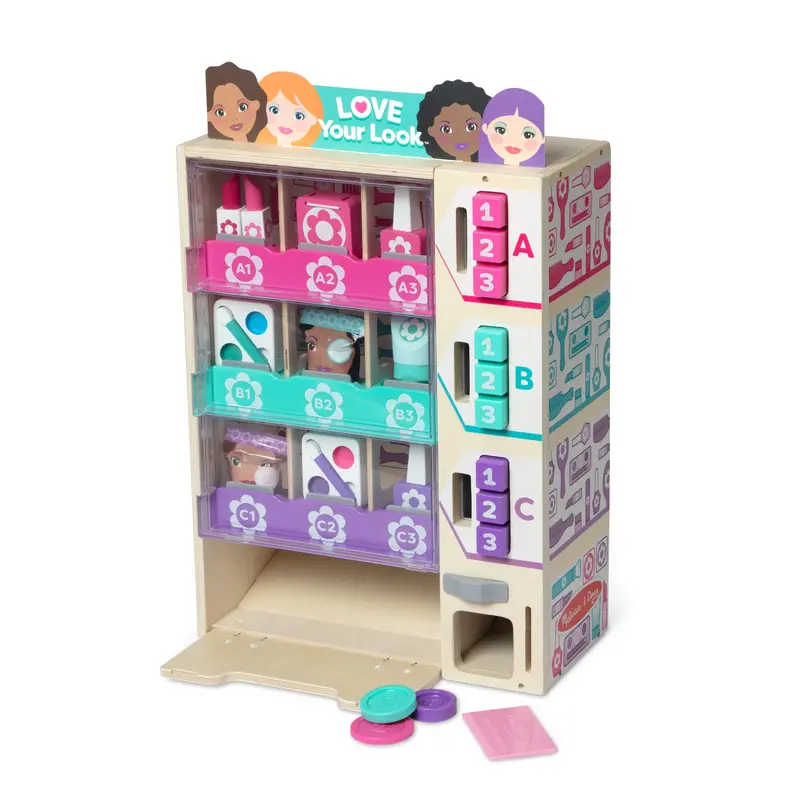 Beauty Kiosk Play Set: Sort, Stock & Style Role-Play Toy 1