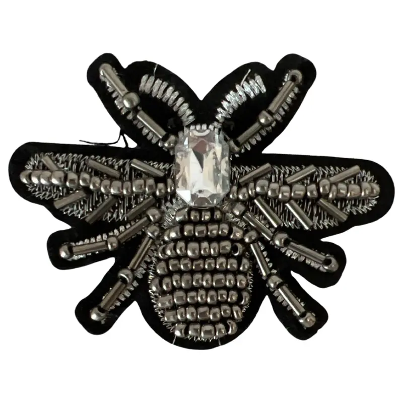 Bee Design Rhinestone Embellished Sew-On Fashion Accent 1