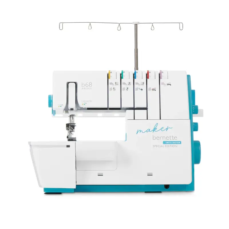 Bernette B68 Maker Edition Serger – Heavy-Duty 4-Thread Overlocker 1