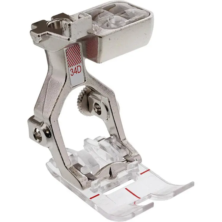 Bernina #34D Reverse Pattern Foot With Transparent Sole For Visibility 1