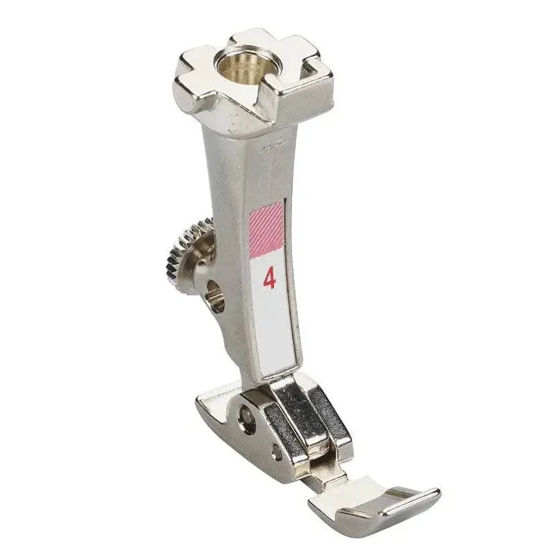 Bernina #4 Zipper Foot With Adjustable Shank For Left- Or Right-Side Insertion 1