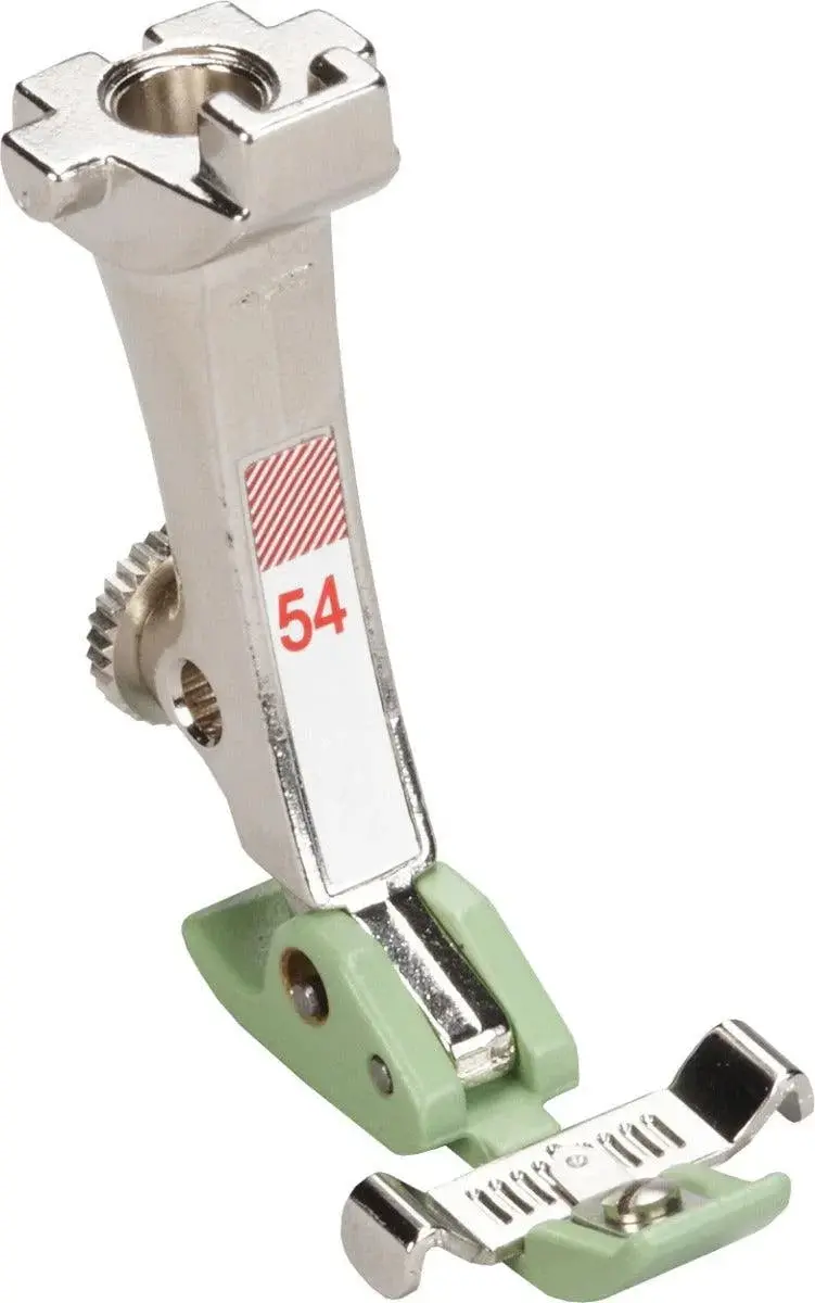 Bernina #54 Zipper Foot With Non-Stick Sole For Glide-Through Zippers 1