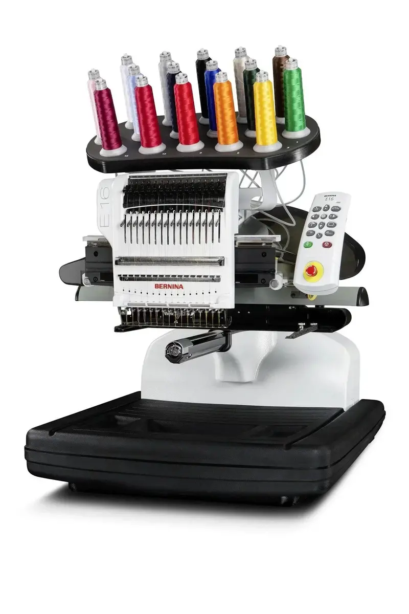 Bernina E16 Pro Industrial-Grade 16-Needle Embroidery Machine 1