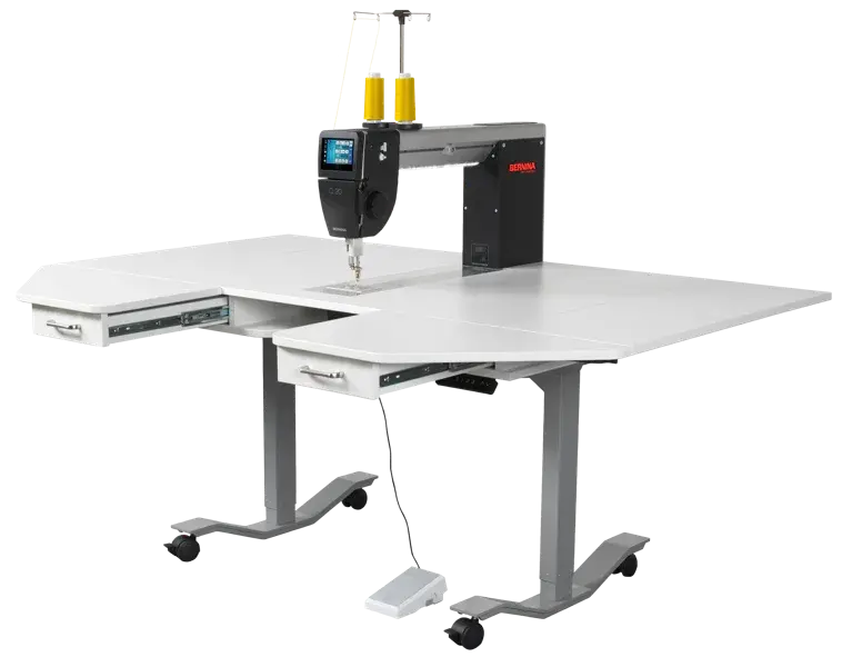 Bernina Q16/Q20 Compatible Lift Table For Longarm Quilting 1