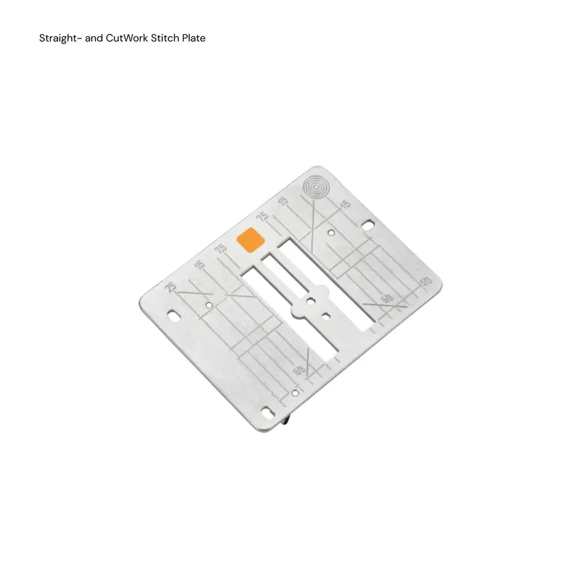 Bernina Stainless Steel Cutwork Stitch Plate – Fits 560 & 580 Models 1