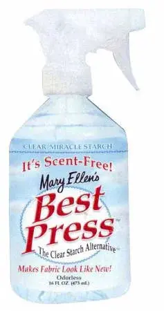 Best Press Unscented Fabric Sizing Spray – 16.9 Oz 1