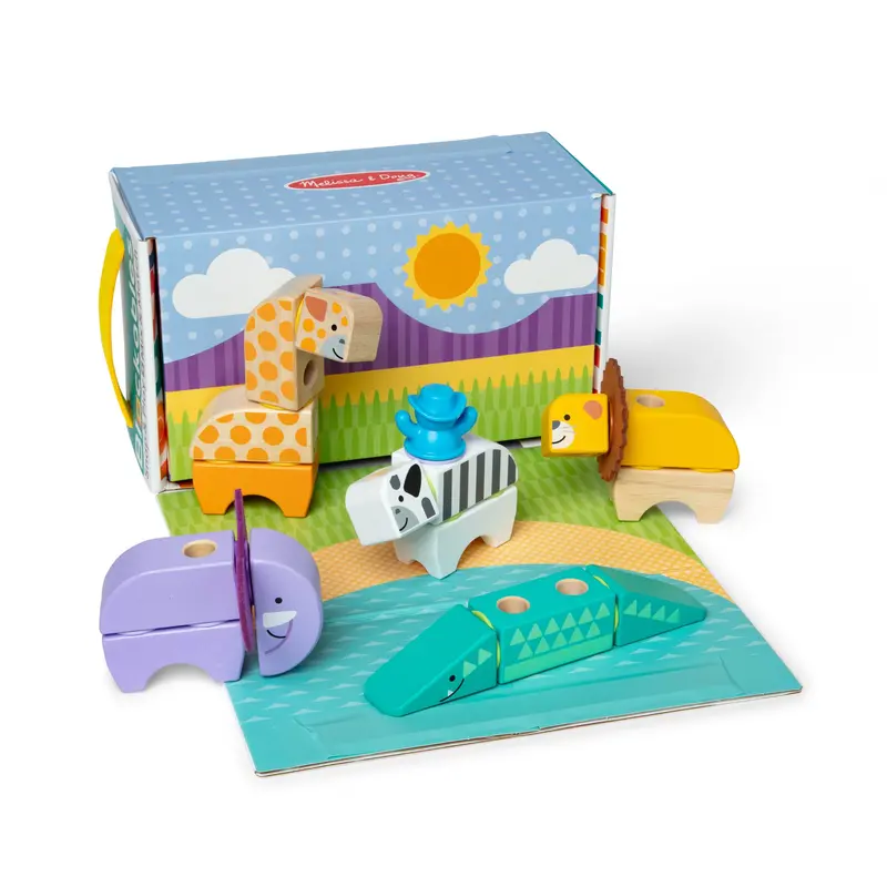 Blockables Safari Animal Building Toy Set 1