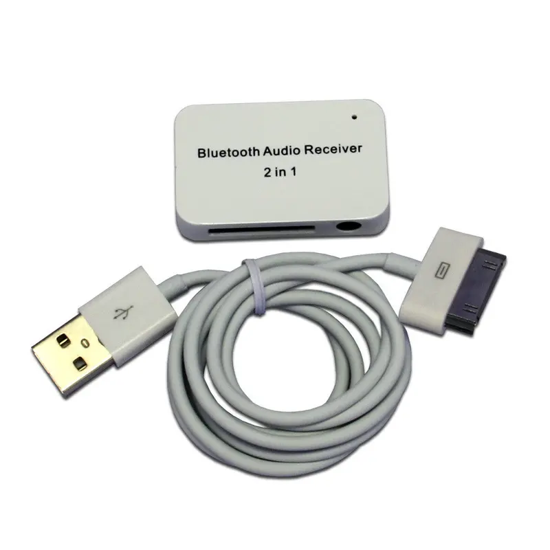 Bluetooth Audio Receiver For Iphone, Ipod, And Ipad With 3.5Mm Audio Output 1