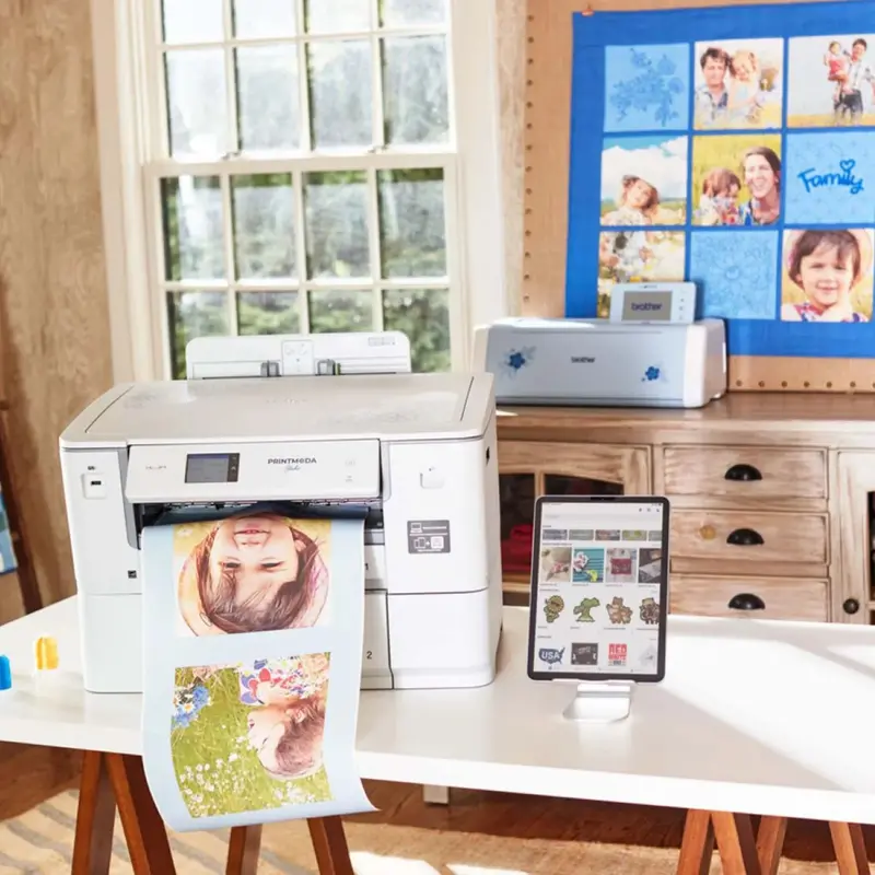 Brother Printmoda Direct-To-Fabric Inkjet Printer For Custom Designs 1