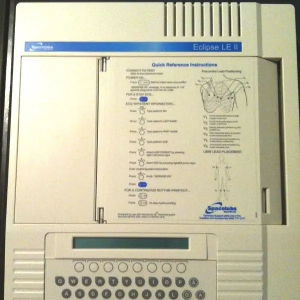 Burdick Leii Portable Interpretive Ekg System 1