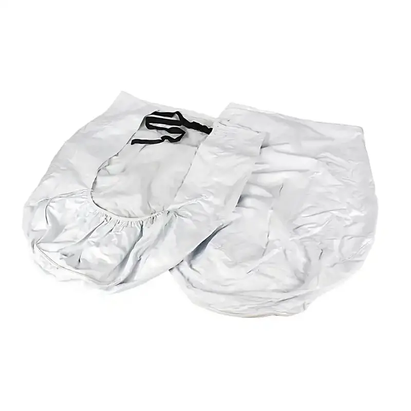 Camco 45324 Slip-On Tire Cover – Arctic White, Fits 33–35 Inch Tires 1