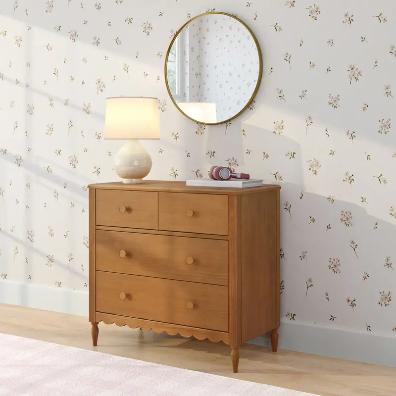 Charlotte 4-Drawer Dresser – Compact Yet Functional 1