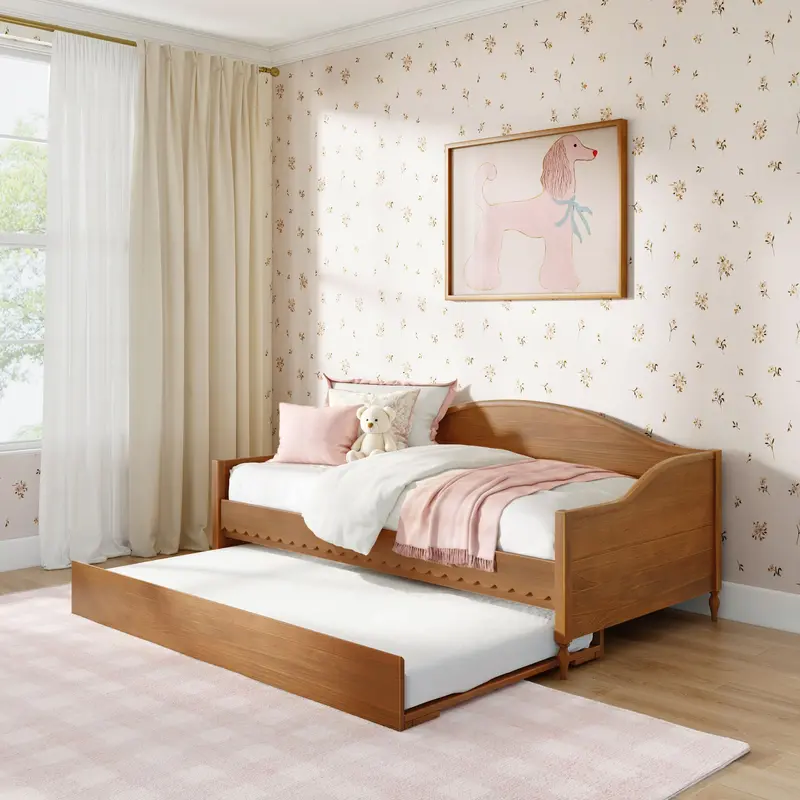 Charlotte Daybed Featuring Integrated Trundle Storage 1