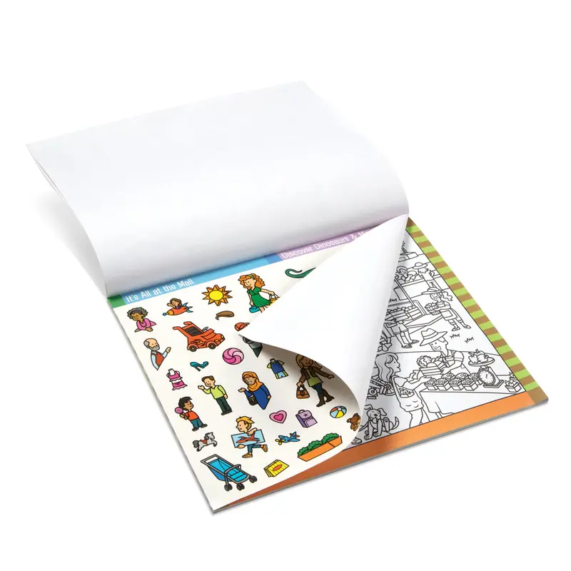 City & Community Seek-And-Find Sticker Activity Book 1