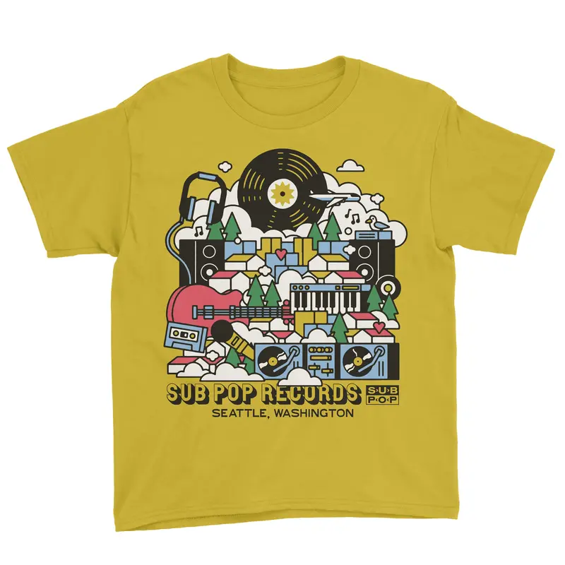 City Of Music Youth Collection Gold Tee 1
