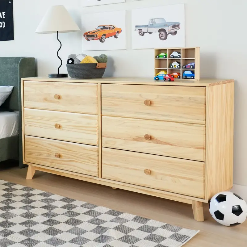 Classic 6-Drawer Dresser – Spacious Traditional Design 2