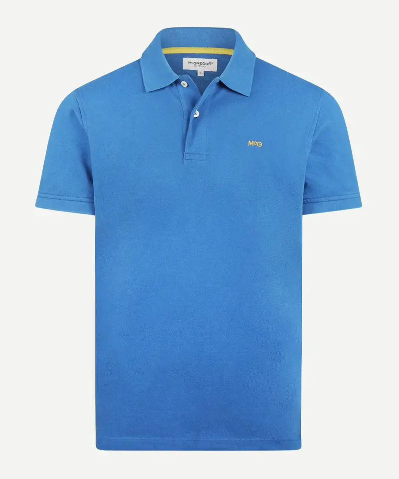 Classic Regular-Fit Polo – Cobalt 2