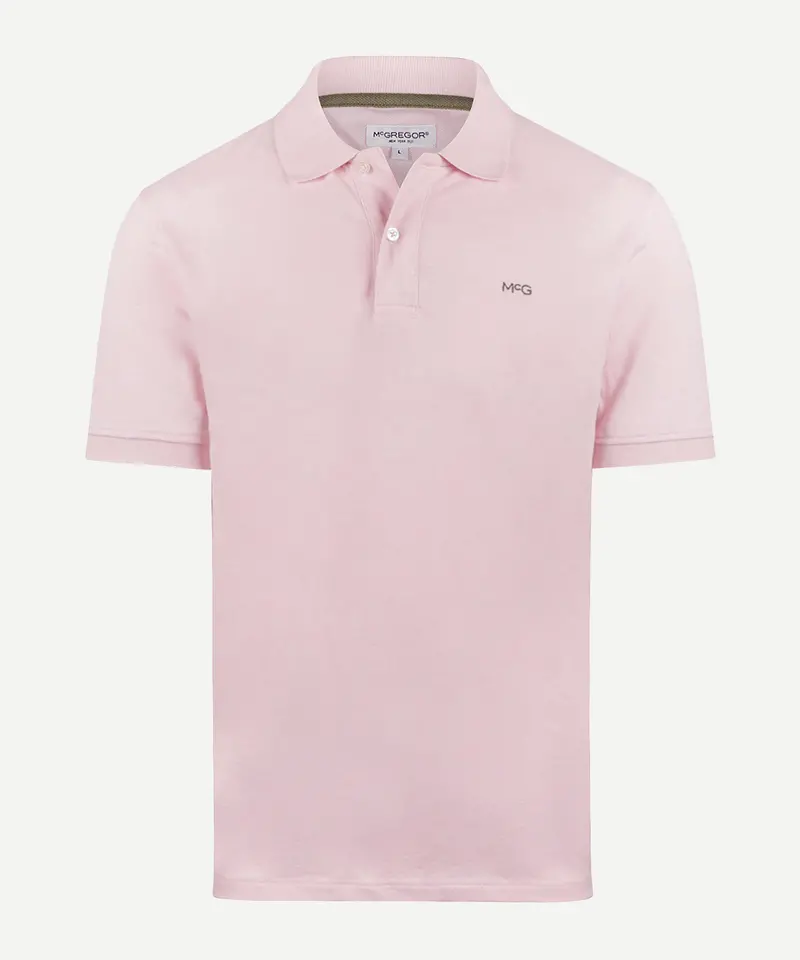 Classic Regular-Fit Polo Shirt In Summer Pink 2
