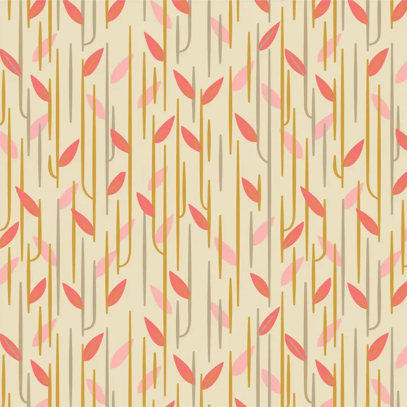 Climbing Vines Cotton Fabric – Garden Walk Collection By Ann Gardner 1