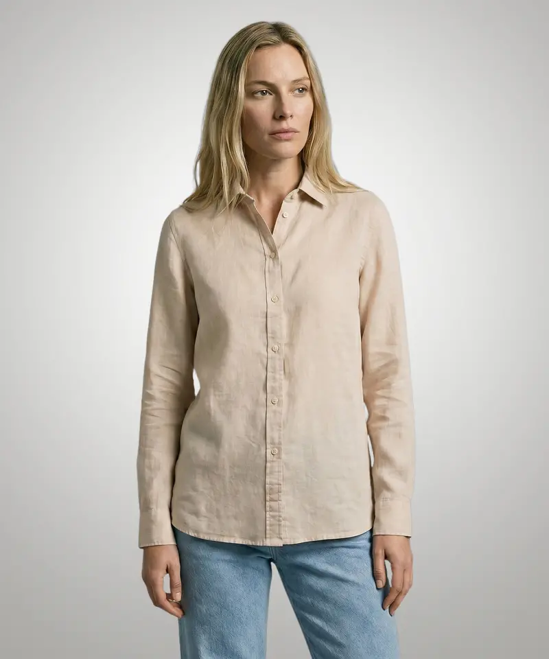Cotton-Linen Blouse In Kit Color 1