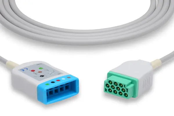 Datex-Ohmeda Compatible 5-Lead Ecg Trunk Cable 1