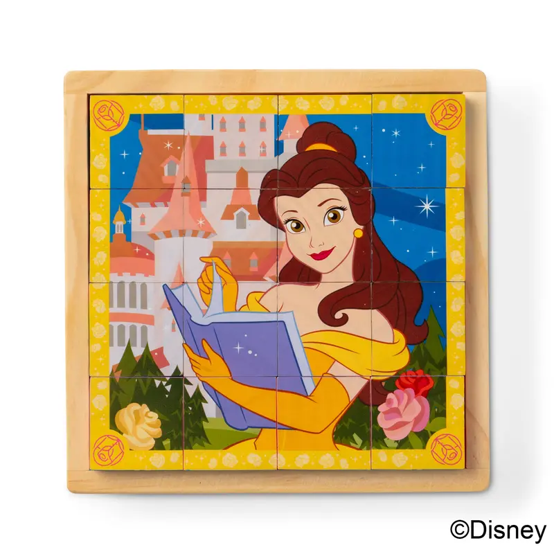 Disney Princess Wooden Cube Puzzle Game 1