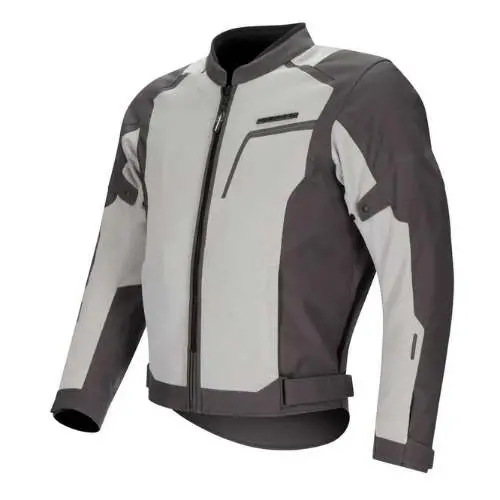Dririder Air-Ride 6 Textured Jacket – Monochrome Grey 1