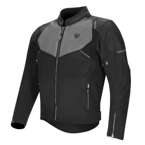 Dririder Air-Ride Pro Motorcycle Jacket – Solid Black 1