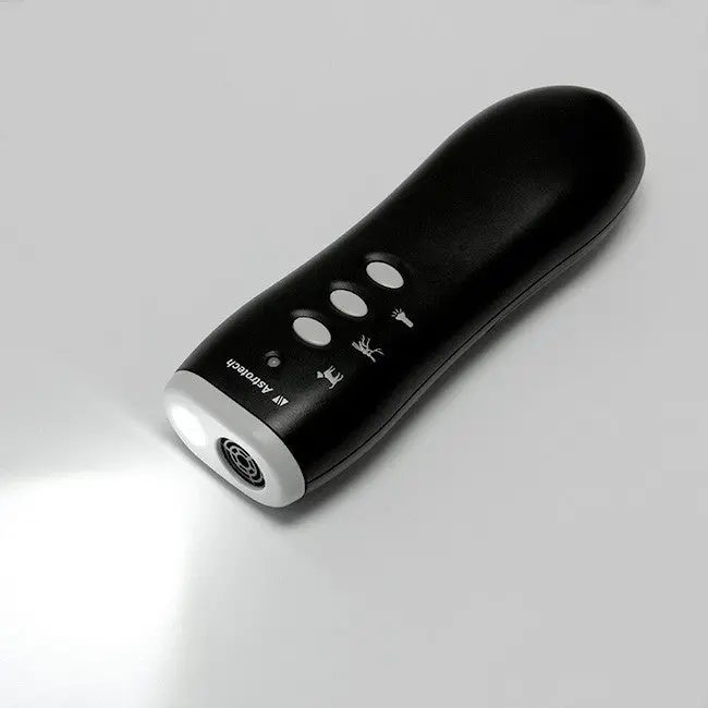 Dual-Function Dog & Mosquito Repellent With Bright White Led Torch And 9V Rechargeable Power 1