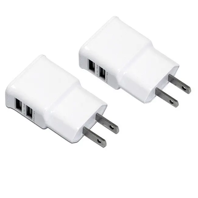 Dual-Port Usb Wall Charger For Iphone And Compatible Devices 1