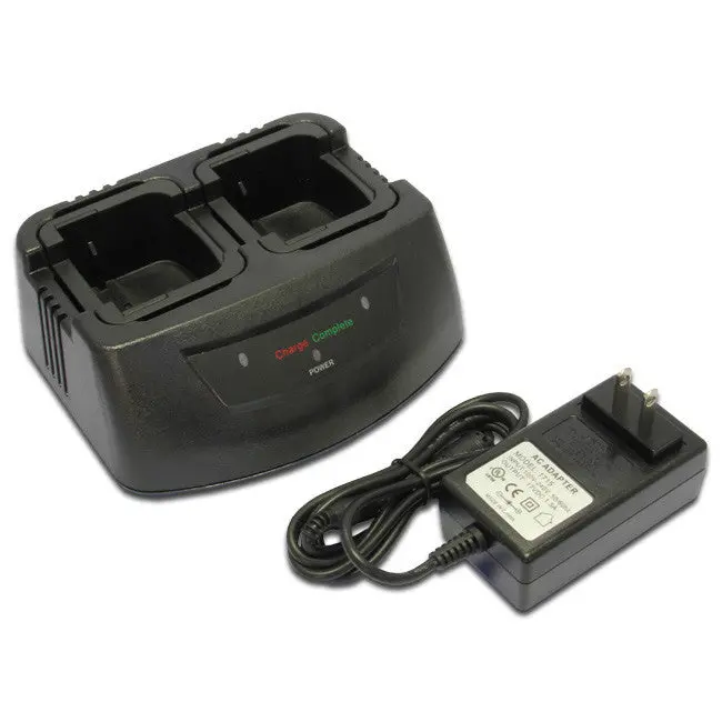 Dual-Slot Icom Two-Way Radio Battery Charger 1