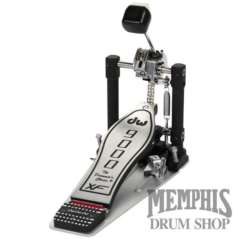 Dw 9000 Series Single Bass Pedal With Extended Footboard & Carry Bag 1